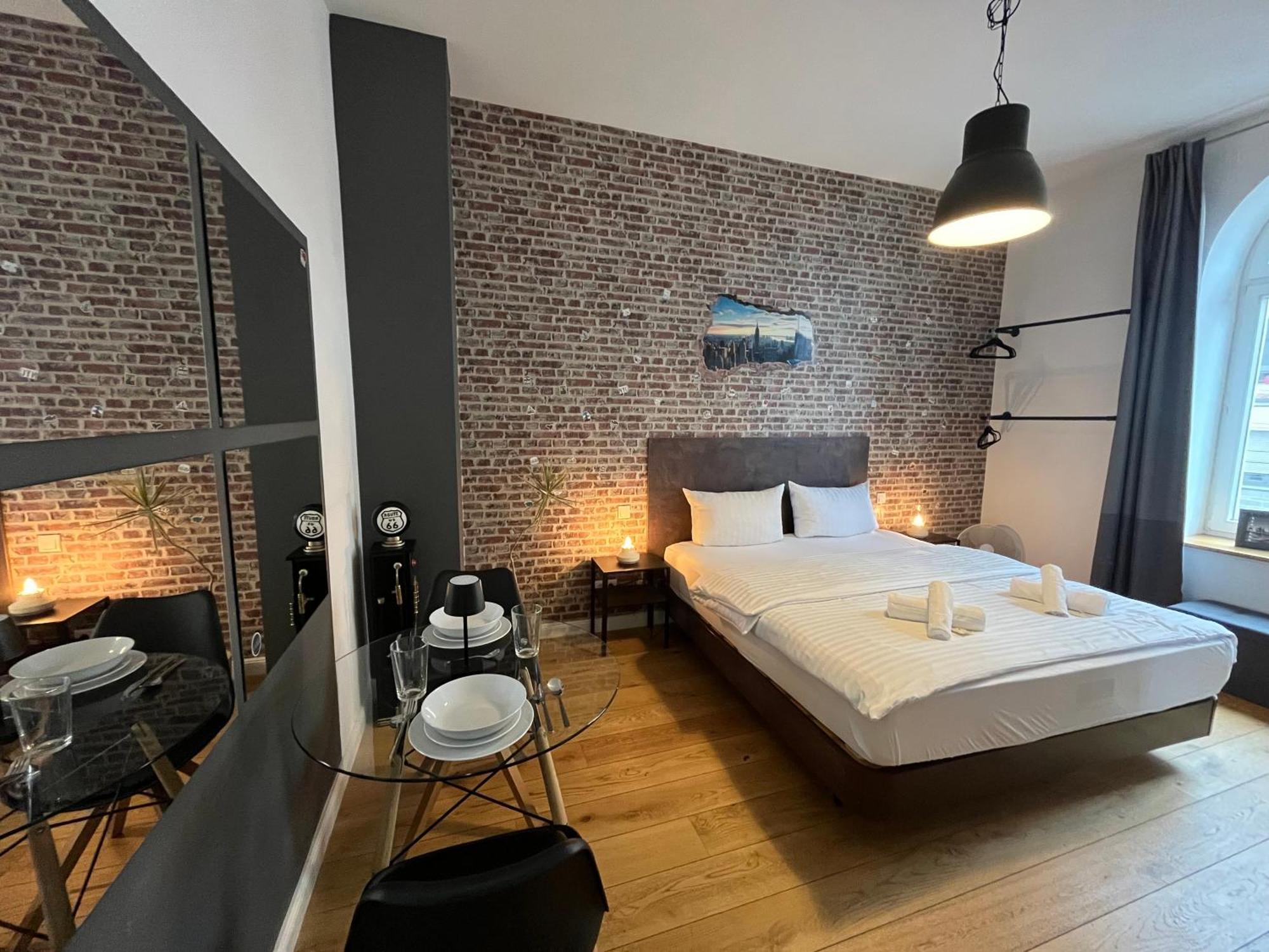 Apartments An Der Arena Leipzig Eksteriør bilde