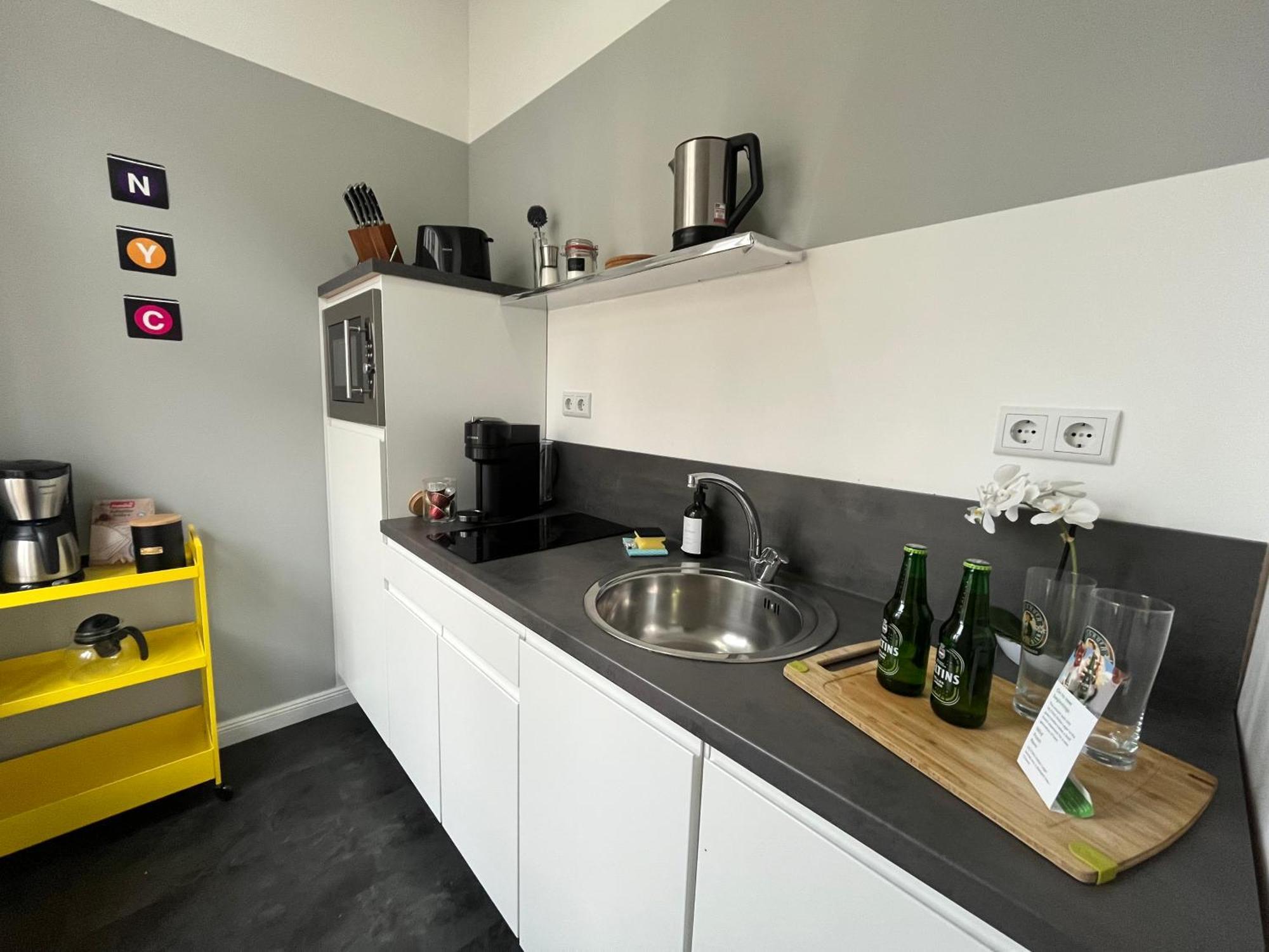 Apartments An Der Arena Leipzig Eksteriør bilde