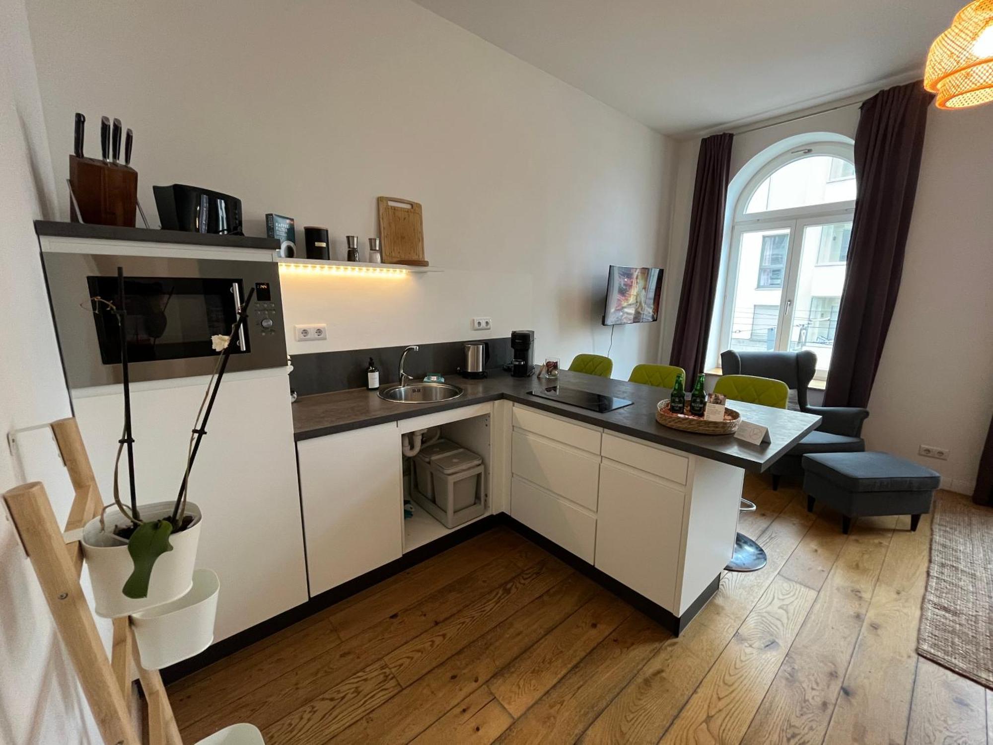 Apartments An Der Arena Leipzig Eksteriør bilde